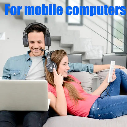 ONIKUMA K8 Gaming Headset RGB Noise Canceling Wired Headphones Gamer Headset for PC Game /Xbox One/Laptop Computer Accessories